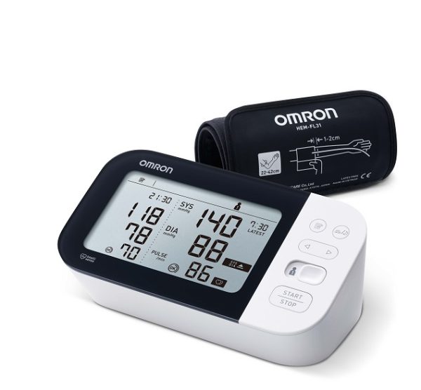 Blood Pressure Monitors Omron M7 Intelli IT HEM-7361T-EBK